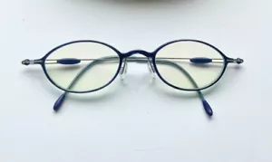 Silhouette Titan Lila Blau Brille mit neuen Blaulicht AR-Gläsern - Bild 1 von 9