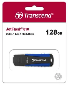 Transcend USB Stick 128GB Speicherstick JetFlash 810 schwarz USB 3.0 - Bild 1 von 2
