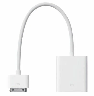 Apple VGA Adapter A1368 MC552ZM/B - New Factory Sealed - Image 1 of 4