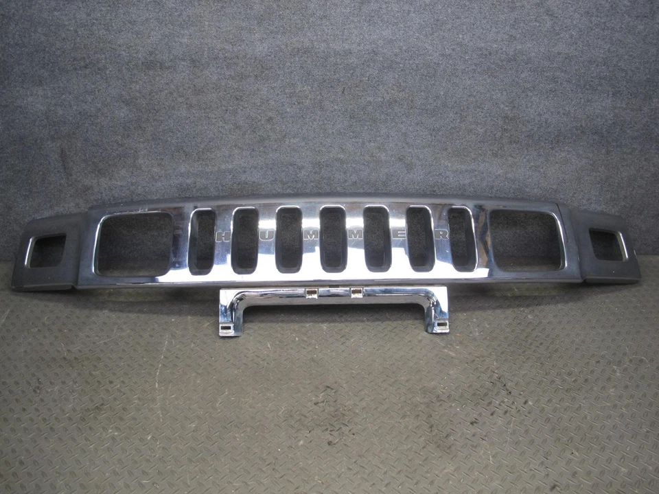 HUMMER H2 2003-2007 PARACHOQUES DELANTERO RADIADOR REJILLA SUPERIOR MOLDURA 15177227 Foto 1 de 4