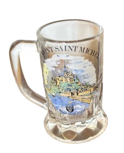 Le Mont St Michel France Europe Shot Glass Beer Mug Design Souvenir Collectible - Picture 1 of 7