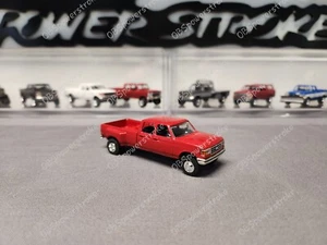 Customized 1991 Ford F350 Crew Cab Dually 1:64 Metal Diecast  4x4 - Picture 1 of 9