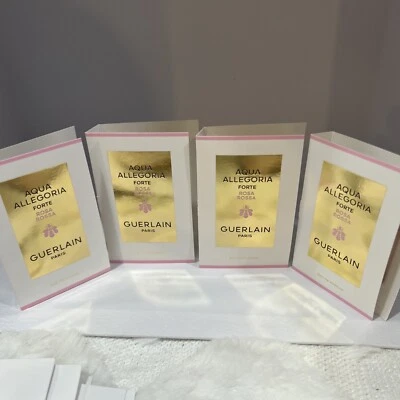 Lote 4: Guerlain Aqua Allegoria FORTE ROSA ROSSA EDP 1 ml muestra spray NUEVO Foto 1 de 3