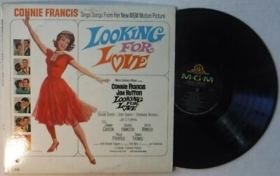 LOOKING FOR LOVE – OST – STARRING CONNIE FRANCIS– 12 INCH 33 RPM VINYL LP ALBUM  - Image 1 of 2