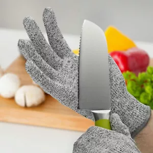 1 Paar Schnittfeste Schnittschutz Handschuhe für Metzger Küche Glas Arbeit DE - Bild 1 von 8