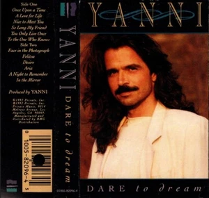 YANNI "DARE TO DREAM" CASSETTE 1992 private music - Picture 1 of 1