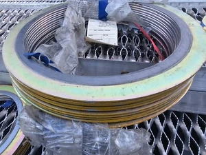 10 ZOLL 300# SPIRALGEWICKELTE DICHTUNG 304 SS WICKLUNG, FLEXIBEL GRAPHIT GEFÜLLT, STCK 12 - Bild 1 von 2