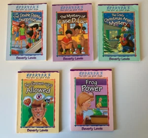 The Cul-de-Sac Kids Books 1, 3, 4, 5, 6 Beverly Lewis (PB 1990) Vintage Chapter - Picture 1 of 19