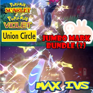 ✨ SHINY LEGENDARY POKEMON SHINY KORAIDON + SHINY MIRAIDON MAX IVS JUMBO SIZE ✨ - Picture 1 of 1