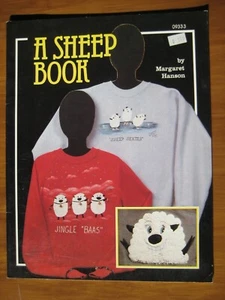 A Sheep Book, Margaret Hansen, Tole Fabric Textile Painting Instruction Book - Picture 1 of 2