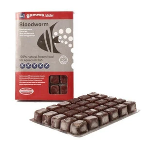 Gamma Bloodworm Blister Pack 100g - Picture 1 of 1