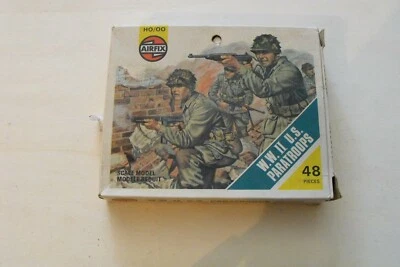 KIT AIRFIX SCALA 1/72 W.W.II. U.S. PARATROOPS CONDIZIONE  SEMI NUOVO  - Immagine 1 di 2