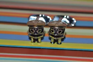 Paul Smith Mens Robot Cufflinks Brand New - Picture 1 of 7