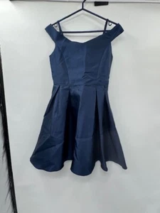 Storm By Monsoon Navy Storm Dress 13 Years (158cm) - Slight Tear On Back - Picture 1 of 4