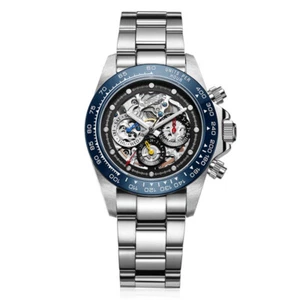 Reloj de Buceo Mecánico Automático Hombre Zafiro Acero Inoxidable 200M Impermeable - Imagen 1 de 7