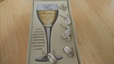 marcadores dijes copa vino Foto 1 de 4
