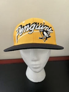 Vintage Zephyr NHL Pittsburgh Penguins Snapback Hat - Picture 1 of 11