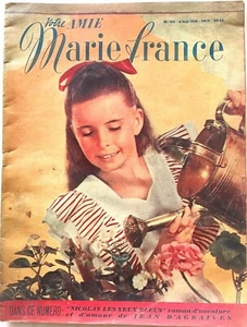 MARIE-FRANCE n° 180 du 4 Mai 1948 ancienne revue mode couture pour femme - Picture 1 of 3