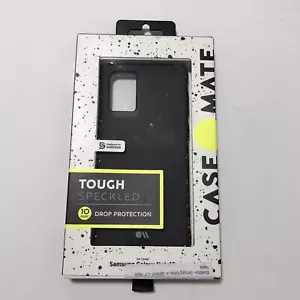 Case-Mate Tough Speckled Hard Case for Samsung Galaxy Note 10 - Black/White - Picture 1 of 9