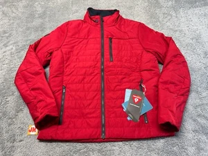 NEW Helly Hansen Jacket Adult Medium Red Crew Insulator 2.0 Sailing Full Zip - Picture 1 of 9