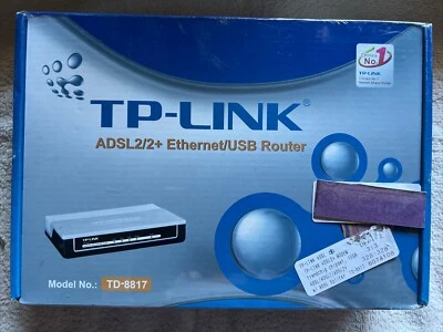 Router con cable TP-Link TD-8817 100 Mbps 10/100 Foto 1 de 4