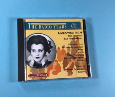 Ljuba Welitsch - The Radio Years - Her historical live performances - CD Album - Bild 1 von 3