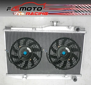 Radiator+Fans For Toyota Corolla Levin Trueno AE86/4AGE SR5 GTS 1.6L 1983-1987 - Picture 1 of 5