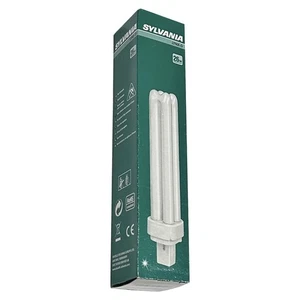 Sylvania Lynx-D Compact Fluorescent Light Bulb 26W G24d-3 2 Pin D 830 Warm White - Picture 1 of 1