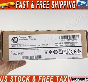 New Factory Sealed AB 1769-HSC Ser B CompactLogix High-Speed Module 1769HSC - Picture 1 of 3
