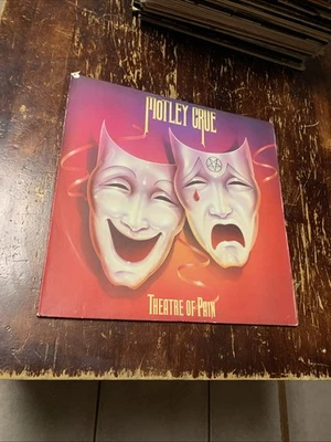 Motley Crue Theatre Of Pain Record Album 1985 Original Vintage - Image 1 of 4