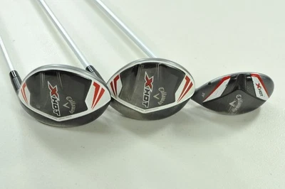 Callaway X Hot 2013 #3 y #3 maderas de calle, 20* conjunto híbrido flexión regular #204994 Foto 1 de 4