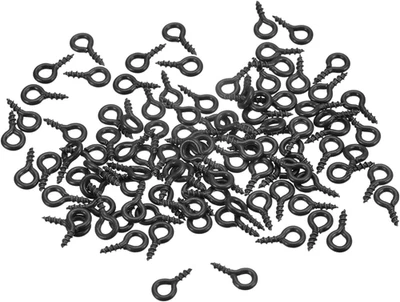 300 Piezas Pequeños Tornillos Ojos Pasadores Ganchos Mini Ojales Tornillos Roscados, 4X8X1Mm Auto Grifo Foto 1 de 4