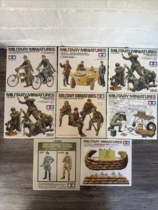 Tamiya 1/35 Military Miniatures German Soldiers Bundle - Picture 1 of 21