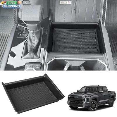 Center Console Organizer Armrest Tray For 2022-2026 Toyota Tundra Accessories Foto 1 de 4