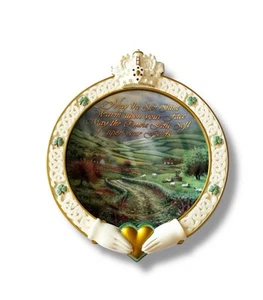 Bradford Exchange May the Road Rise to Meet You Collector Plate 1999 2nd Ed COA - Picture 1 of 12