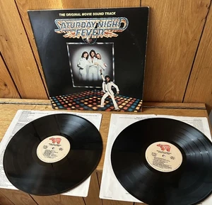 1977 Saturday Night Fever Original Soundtrack 2 LP MINT 1st Press - Picture 1 of 6