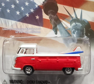 Johnny Lightning 65 1965 VW Volkswagen тип 2 пикап Liberty акции 1/2500 - Изображение 1 из 3
