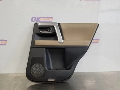 21 2021 TOYOTA 4 RUNNER SR5 REAR DOOR TRIM PANEL TAN CLOTH RIGHT PASSENGER - Image 1 of 4