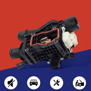 Housing Black 9804160380 Diesel Thermostat Ford 2.0 Citroen Bluehdi For Peugeot - Picture 1 of 9