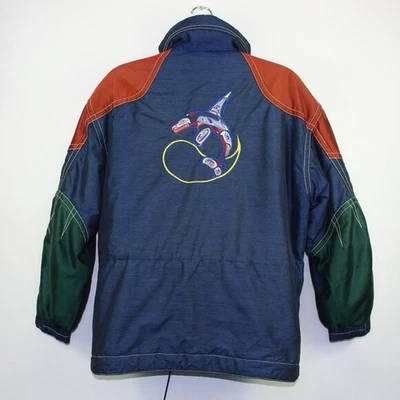 Vintage Descente Ski Team Canada Orca Whale Jacket Coat (M) - Image 1 of 4