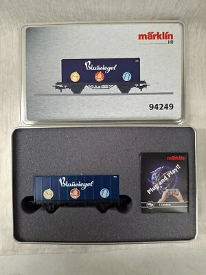 Marklin 94249 HO “Blausiegel” DR Freight Car  - Collector’s  Presentation Tin - Image 1 of 4