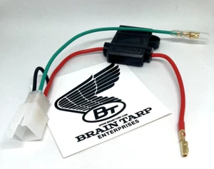 Arnés de batería Honda CT110 CT70 XL80S hoja fusible terminales bala suelo macho - Imagen 1 de 1