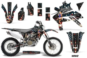 Graphic Stickers Decals For Honda CRF450X 2005-2016 WW2 - Picture 1 of 2