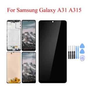 Ecran LCD vitre tactile numériseur assemblage + cadre pour Samsung Galaxy A31 A+++ - Photo 1 sur 10