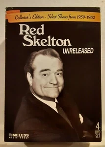 Red Skelton Unreleased 1959 -1962 DVD Box Set (4 Disc 2010) - Near Mint - Picture 1 of 8