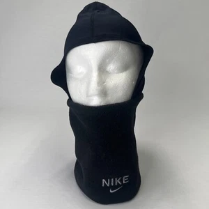 2009 Nike Sturmhaube Kapuze schwarz Sturmhaube mit Fleece Hals/ KÜHN Nike Spell-out - Bild 1 von 8