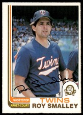 1982 O-Pee-Chee Roy Smalley Minnesota Twins #197