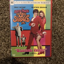 Austin Powers: The Spy Who Shagged Me (DVD, 1999) Mike Myers Heather Graham