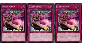 Yugioh - 3X Lucky Punch - Common - 1st Edition - REDU-EN080 - Near Mint - Picture 1 of 1