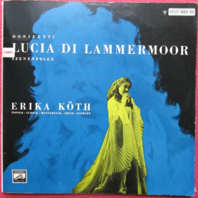 Donizetti / Lucia di Lammermoor / Szenenfolge / Erika Köth 10" EP Vinyl - Bild 1 von 2